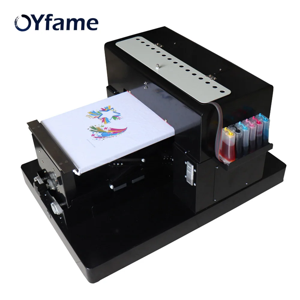 Buy OYfame A3 Flatbed Printer DTG Printer A3 size for T Shirt Printing Phone