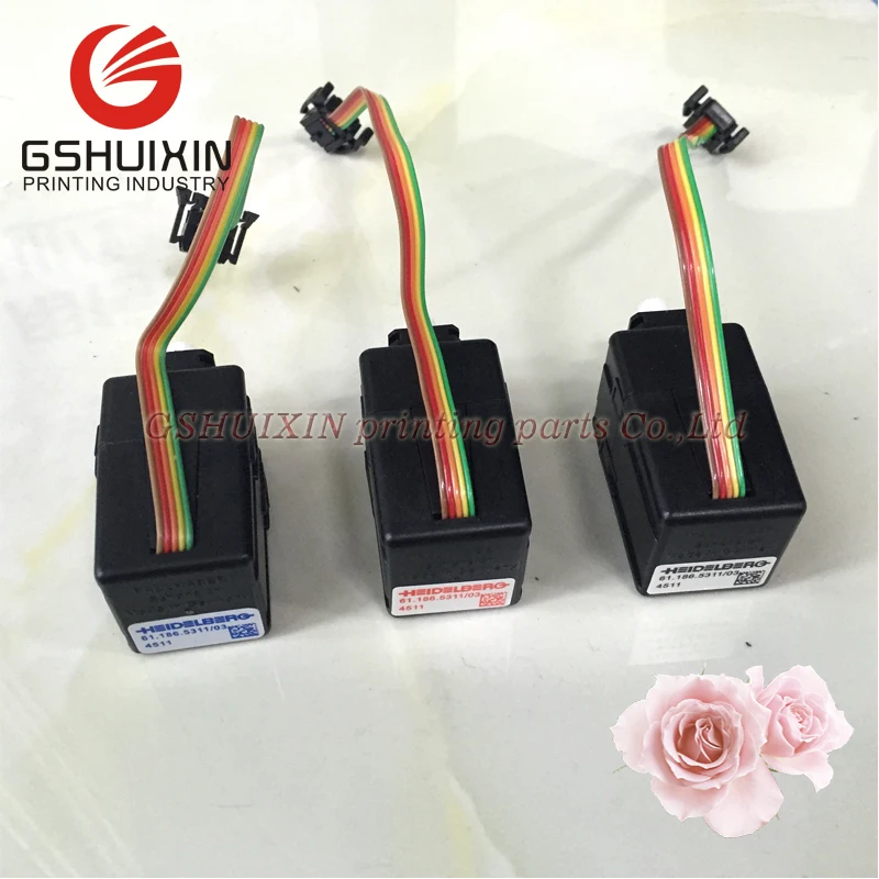 10 шт. Бесплатная доставка 61.186.5311/03 12V GSHUIXIN чернила ключ двигателя 61.186.5311|motor