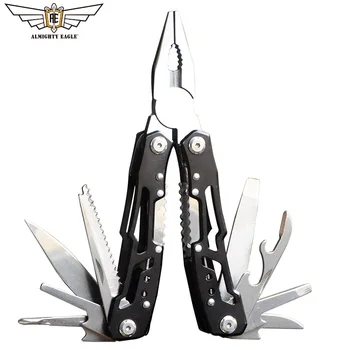 

ALMIGHTY EAGLE 14 in1 Hand tools multifunctional tool stainless pocket folding knife camping pliers survival hunting plier