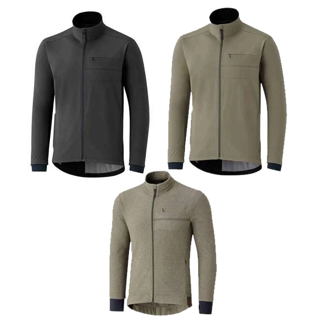 

SHIMANO transit fleece jersey cycling jersey cycling jacket bicycleware bicycle