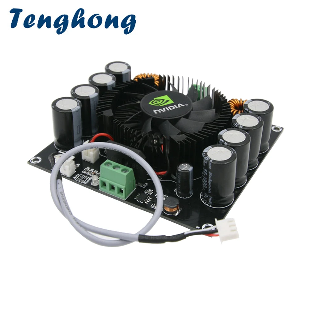 Моно плата цифрового усилителя звука Tenghong TDA8954TH 420 Вт усилитель класса AD 24 В