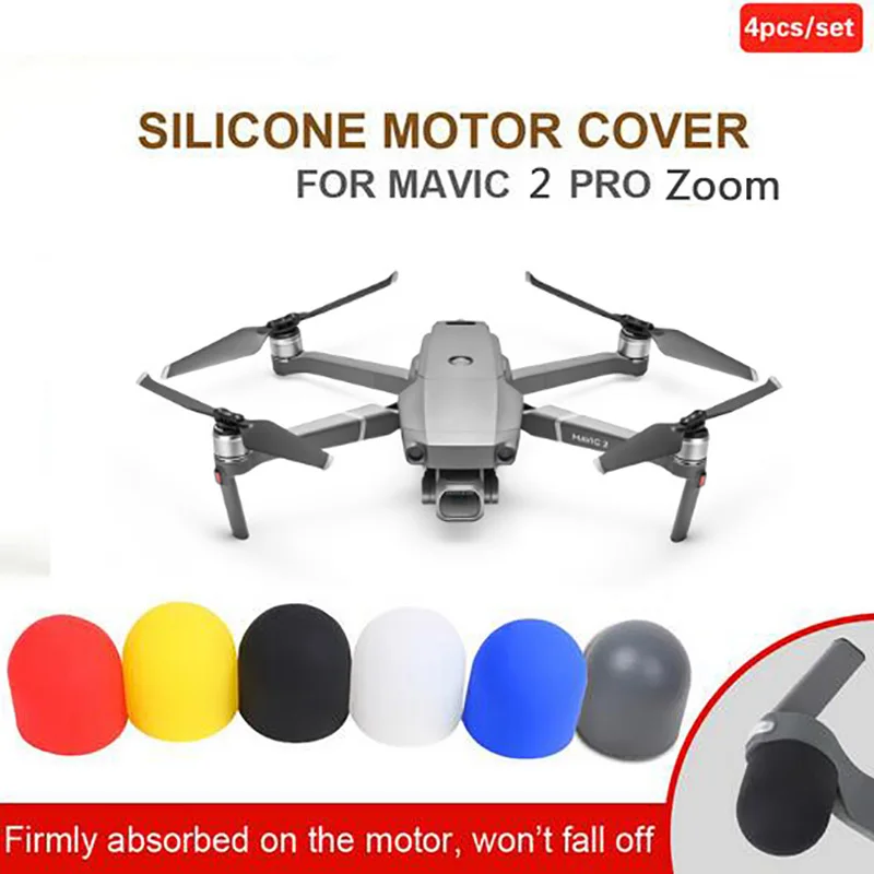 

4pcs Motor Protection Case Protective Cover Transportation Shield for DJI Mavic 2 Pro Zoom Motor cap Quadcopter