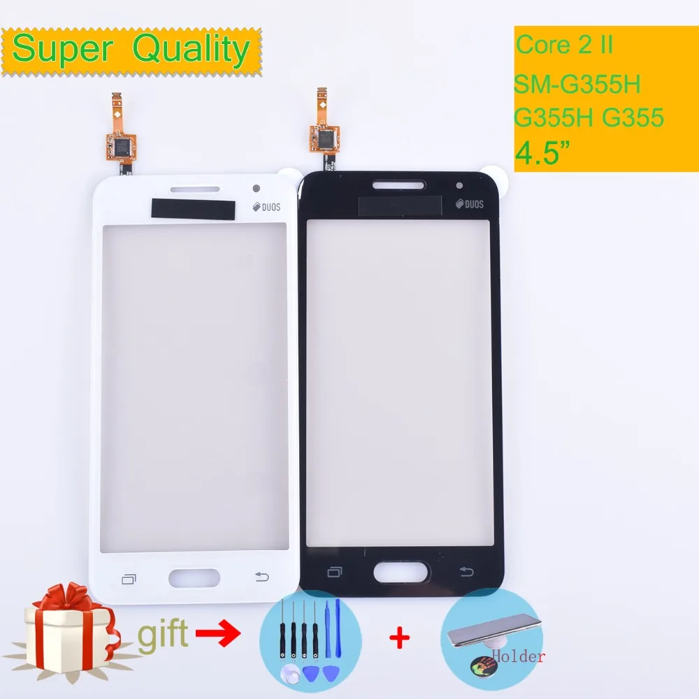 Панель сенсорного экрана G355 для Samsung Galaxy Core 2 II SM G355H G355M сенсорная панель с