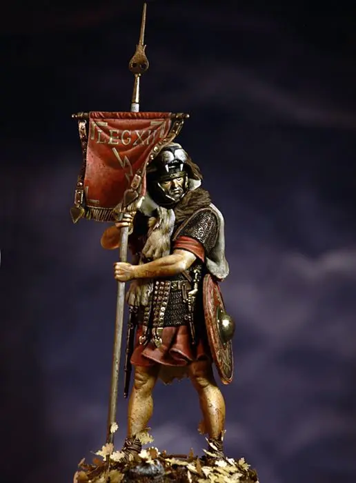 

1/24 Scale Resin Figure Ancient roman soldier 75mm