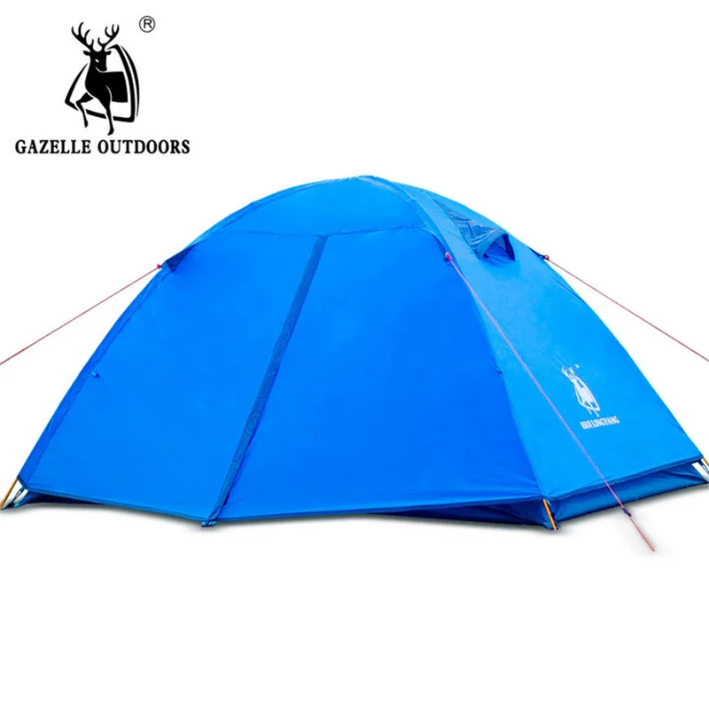 

Ultralight Tent 2 Person Double Layer Waterproof Outdoor Lightweight Camping Tent 3 Seasons Fishing Beach Tent