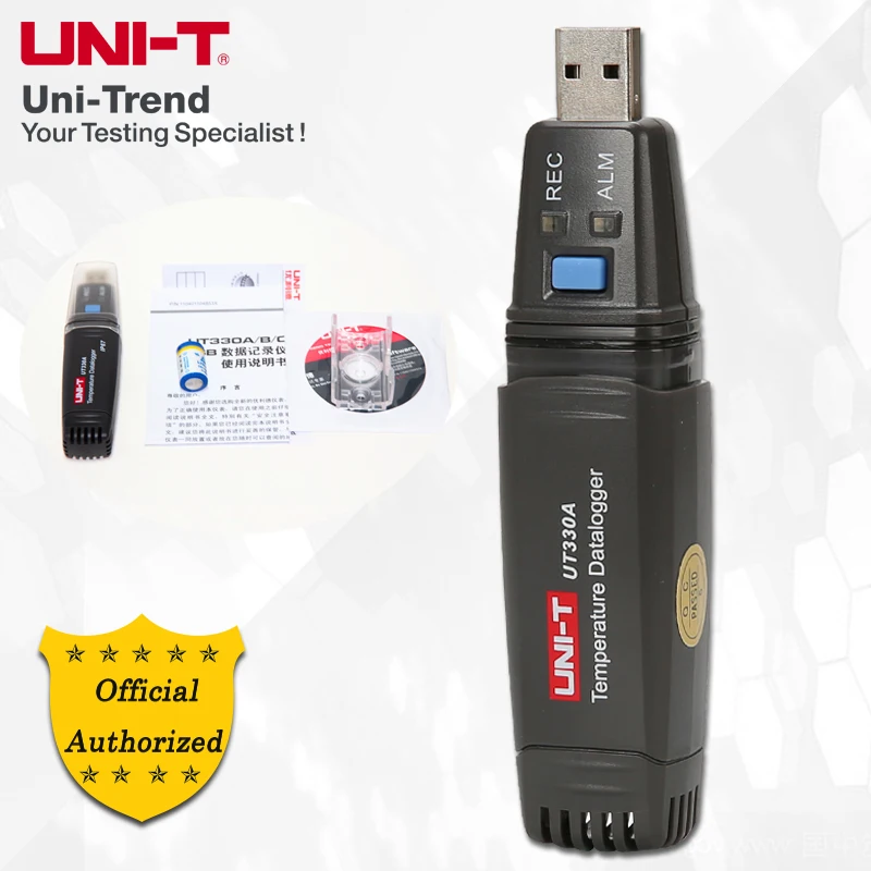UNI-T UT330 Series USB Datalogger; Temperature/Humidity/Atmospheric Pressure Measurement, Data Logging, UT330A/UT330B/UT330C ut330a ut330b ut330c datalogger temperature humidity atmospheric pressure ip67 waterproof weather station export thermometer
