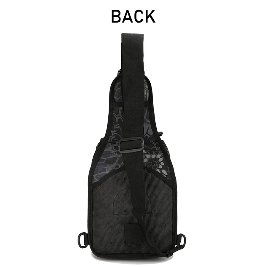 Тактическая сумка на плечо Molle Black Militari водонепроницаемый рюкзак мужской армейский маленький слинг для кемпинга охоты камуфляжная спортивная сумка На открытом воздухе