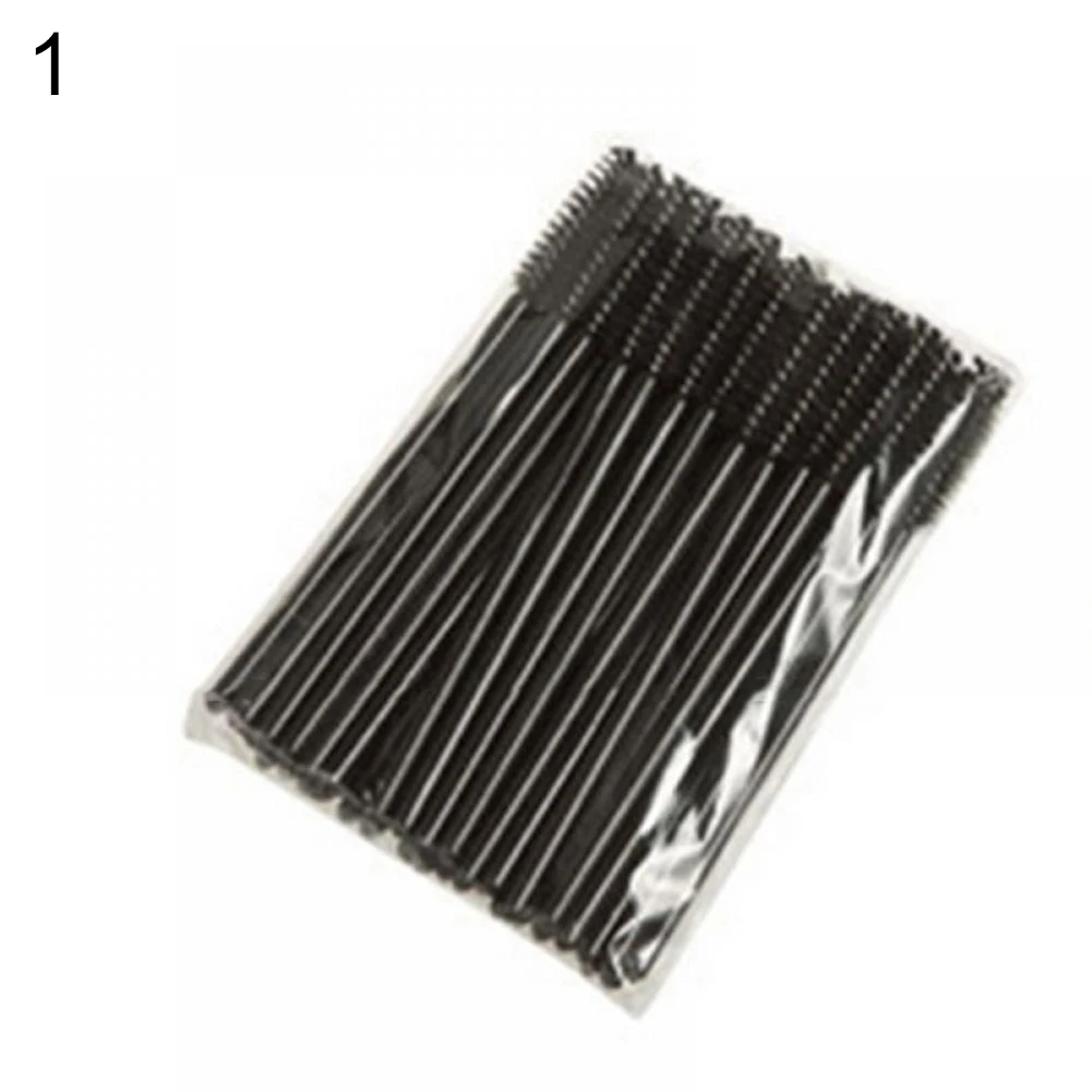 

50 Pcs Disposable Mascara Wands Brushes Makeup Eyelash Extension Applicators