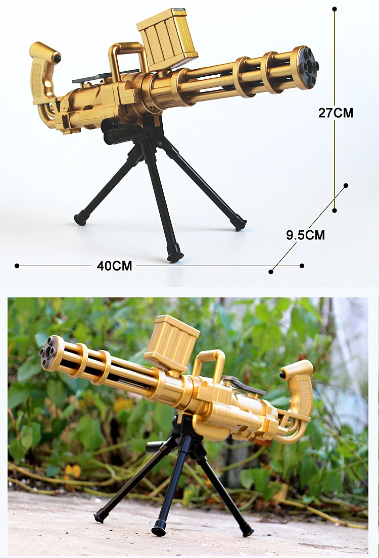 Детское игрушечное ружье Пейнтбольный пистолет гатлинг мягкий пулевидный пистолет пластиковые игрушки Инфракрасный CS игра стрельба Хрустальная водяная пуля