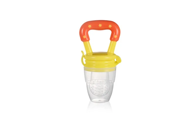 Colorful Baby Fruits And Vegetables Bite Bags Infant Teether Pacifier Reassure Chlidren Silicone Buckle Drinkers  (2)