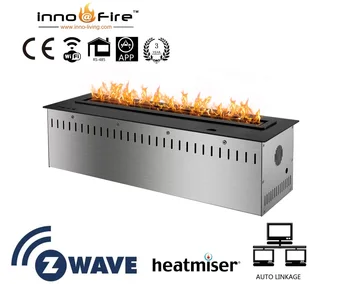 

Inno-living 48 inch stainless steel/black wifi remote control caminetti bioetanolo