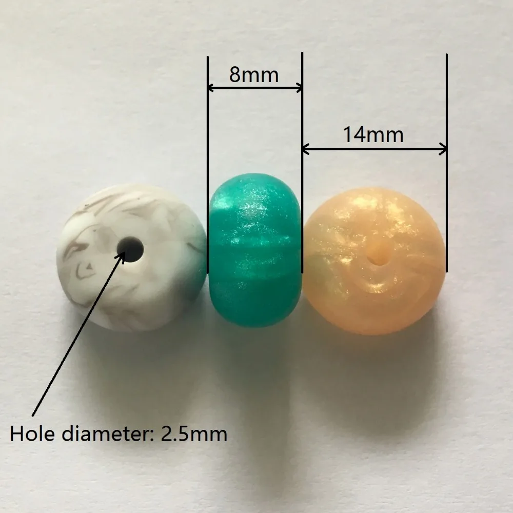 silicone loose beads
