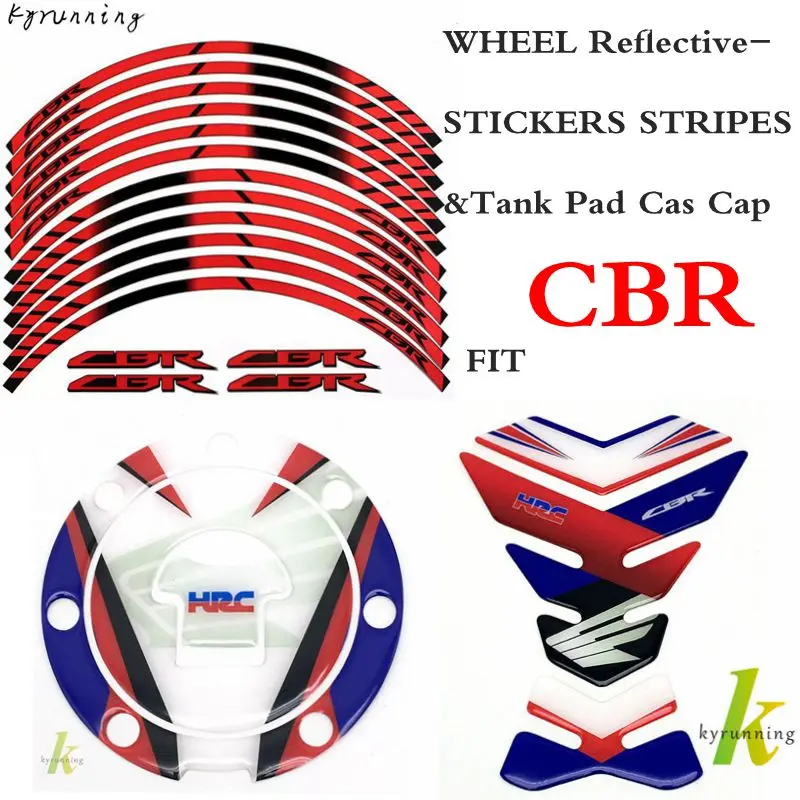 Yang Untuk 4 Warna Sesuai Dengan Honda Cbr Motor Umum Roda