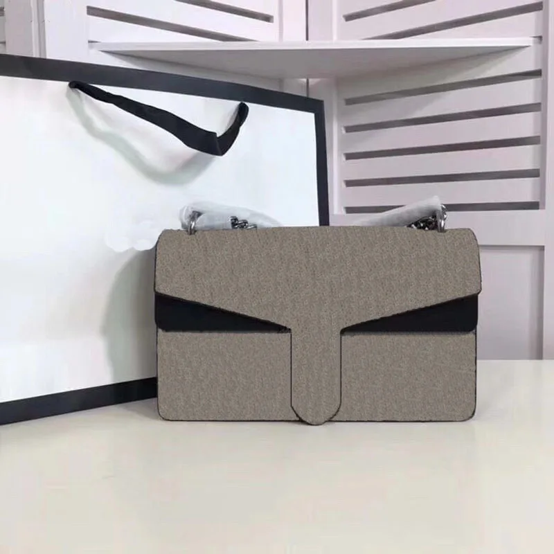 

Famous Fashionable Brand Women Retro Simple Shoulder Bag High Quality Messenger Bag Women luxury portable diagonal Chain bags
