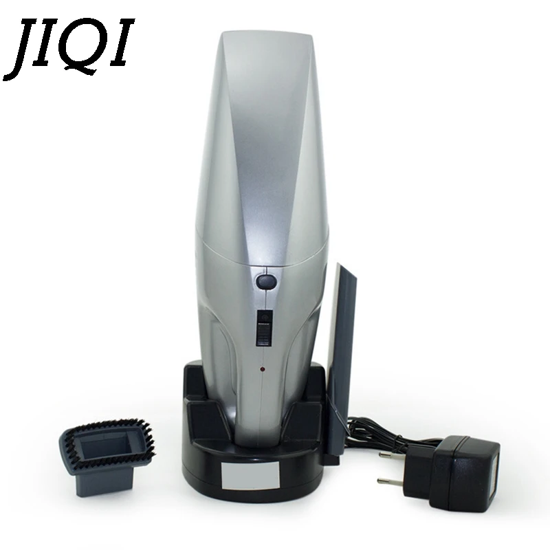 

JIQI handheld vacuum cleaner car sweeper mini Vehicle Cordless Rechargeable Super Suction Dust Collector catcher aspirator EU