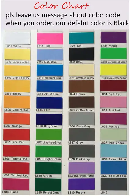 Anchor Colour Chart