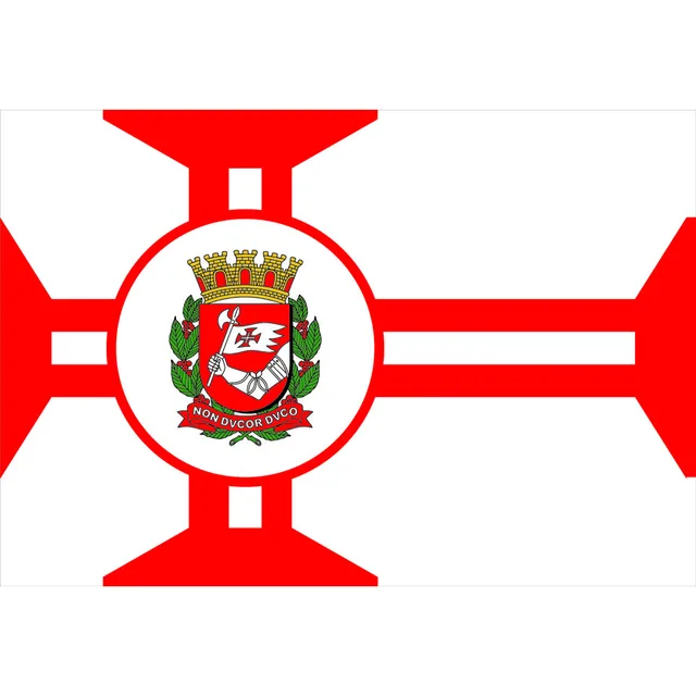 brazil city of sao paulo flag 96x144cm 100d polyester flying