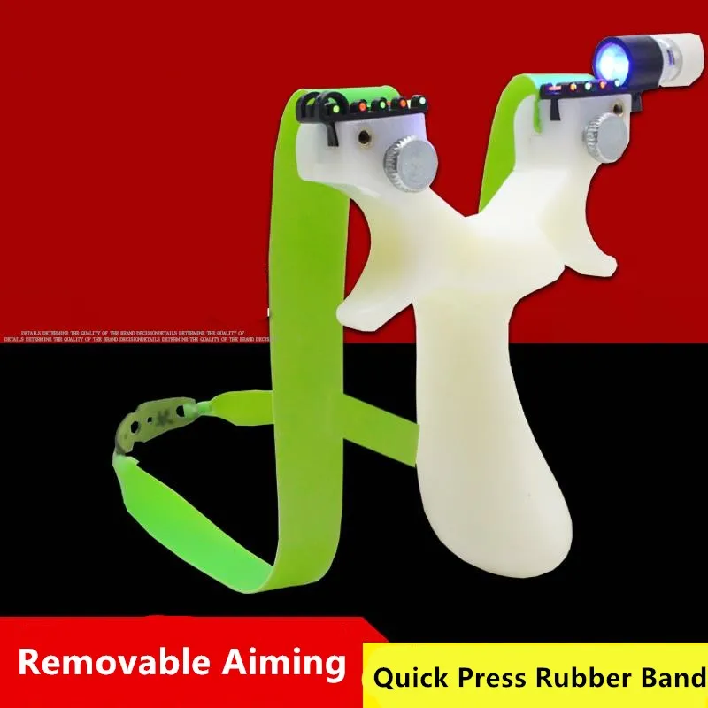 

2018 New Slingshot For Hunting Resin Stable Catapult Powerful Handheld Slingshots Bow with Rubber band Outdoor Shooting Tools