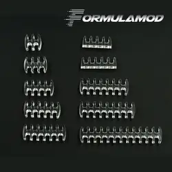 FormulaMod Fm-Cablecombs, кабель с прозрачной изоляцией расчески/зажимы, для 24/16/14/12/8/6/5/4Pin кабели, легко организовать и исправить кабели