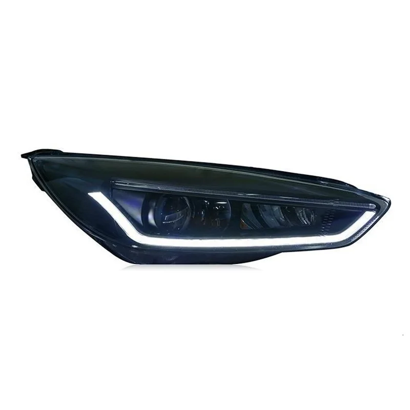 

Headlights Accessory Assessoires Drl Neblineros Para Auto Daytime Side Turn Signal Running Styling Car Led Lights For Ford Focus
