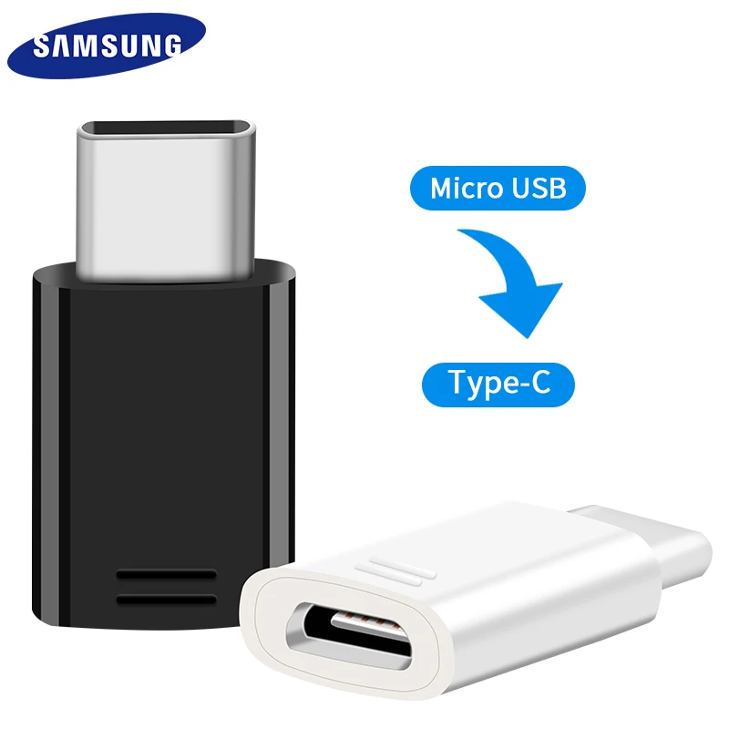 

Samsung Galaxy S9 S8 plus Micro USB to Type C Converter Supercharge Charger Adapter Charging Snelle Lading Note8 C5 C7 C9 pro