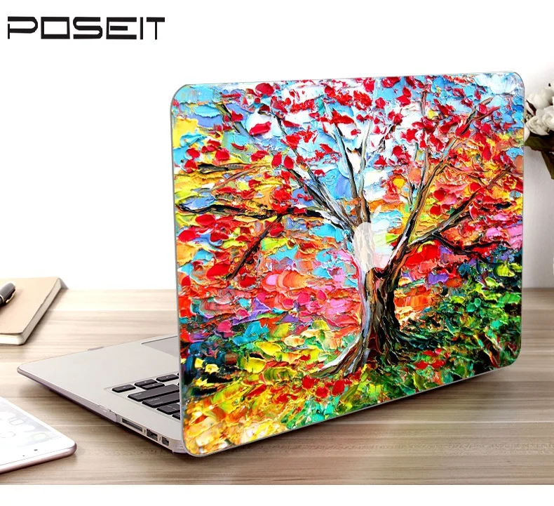 Цветной чехол для Apple Macbook Air Pro Retina 11 12 13 15 дюймов Mac book 6 3 4 дюйма Жесткий Чехол