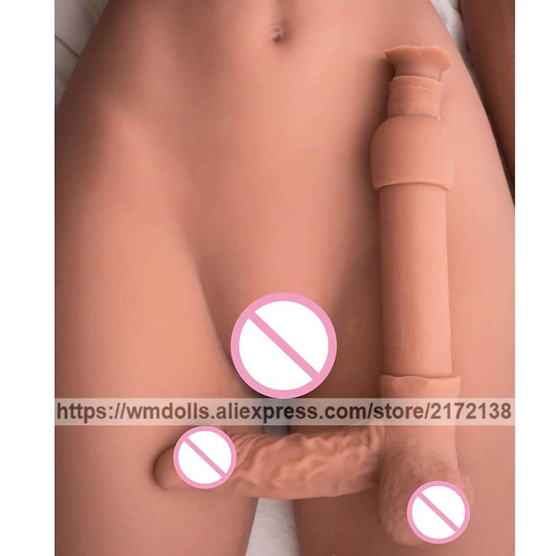 WMDOLL силиконовые секс куклы Shemale пенис из ТПЭ реалистичный фаллоимитатор реальная