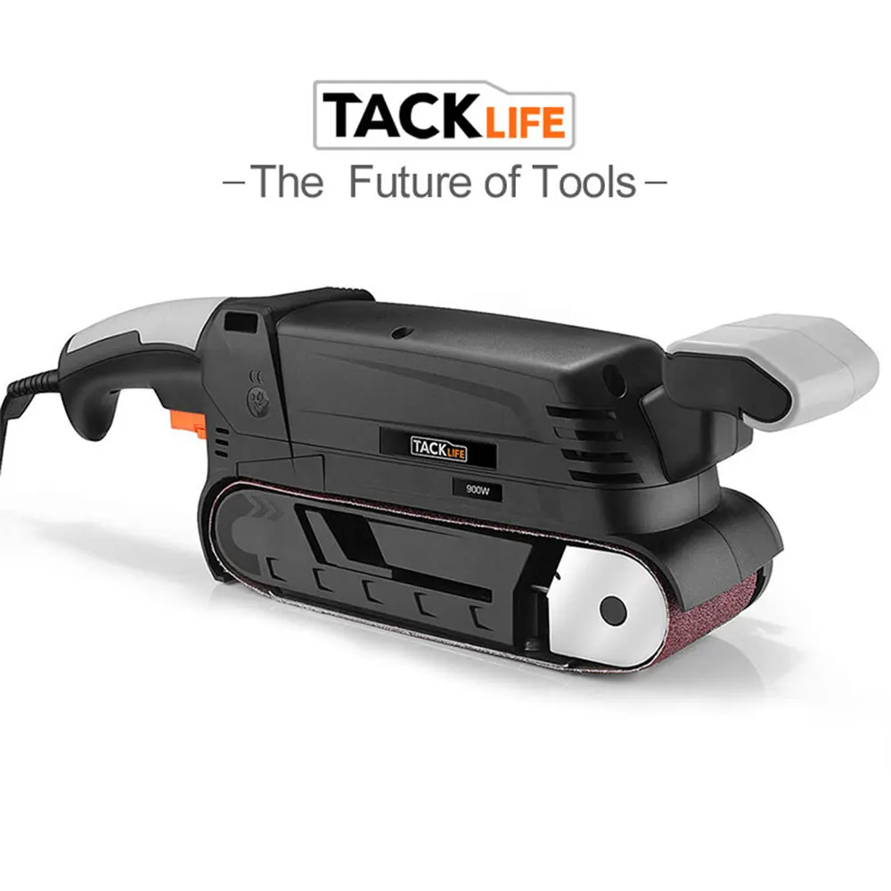 

TACKLIFE 3*21 Inch 7.5A/900W Variable Speed Bench Sander with Dials Belt Sander