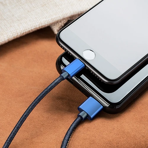 GUSGU 2 в 1 USB кабель для зарядного устройства для iPhone и микро USB устройств мобильный телефон передачи данных кабели для SUMSUNG XIAOMI HUAWEI - Цвет: Black