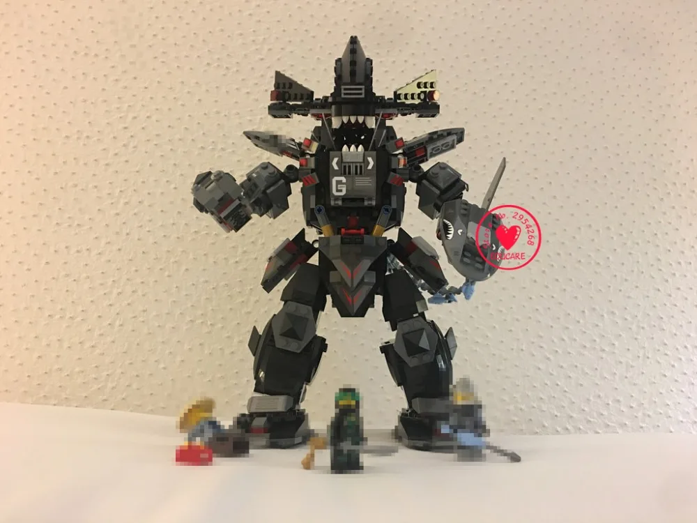 Toys for children Garma Mecha Man Dark Devil Garmadon Lloyd fit