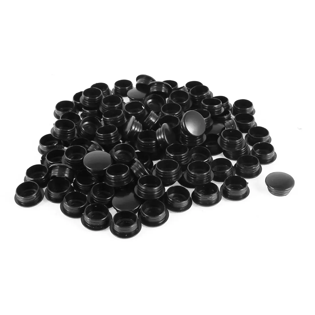 X Autohaux 100 Pcs Plastic 12Mm Diameter Flush Mounted Hole Plug Caps