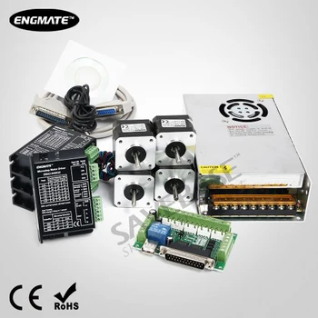 

CNC Kit 4 Axis With Nema17 39oz-in Stepper Motor & EMA2-040D22 Stepper Driver