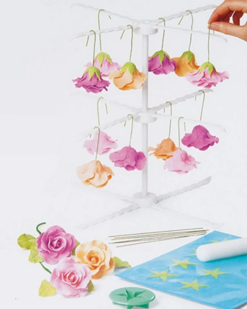 LIXYMO Fondant Dried Flowers Racks Sugar Flower Drying display Modeling