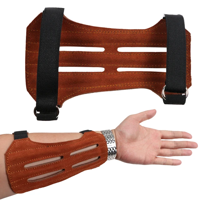 High Quality Shooting Archery Arrow Suede Leather Target Archery Arm