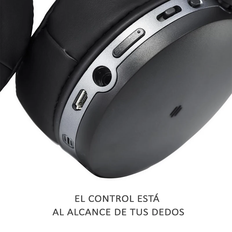 Baratos Sennheiser HD 4,40 BT Auriculares Inalámbricos Bluetooth Sonido HiFi Auricular Cascos Portátil NFC Diadema Plegable con Micrófono Música Estéreo Cancelación Ruido para Smartphone iPhone Xiaomi PC Teléfono Móvil Negro