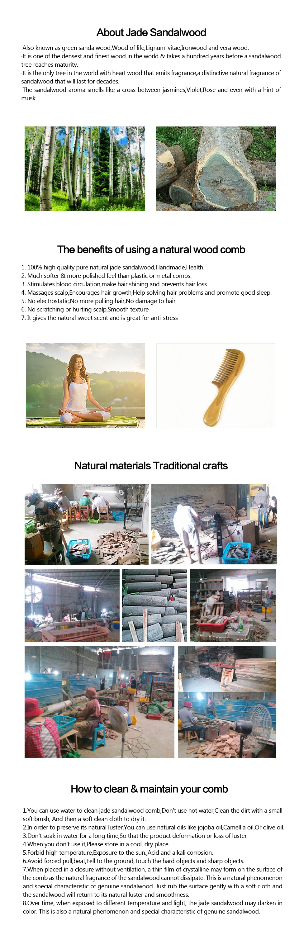 Pente de Cabelo Marca Artesanal Puro Natural Boi Chifre Bolso Pente mc 100% 11 Mc marca artesanal 100% puro natural boi