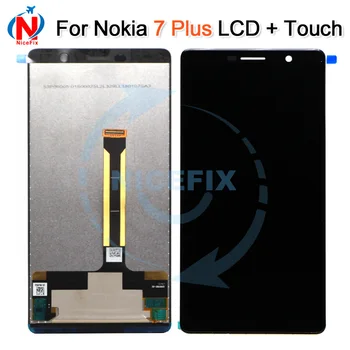 

6.0" ORIGINAL Display for Nokia 7 Plus LCD 7Plus Display Touch Screen Digitizer for Nokia E7 Plus LCD Replacment TA-1062 LCD