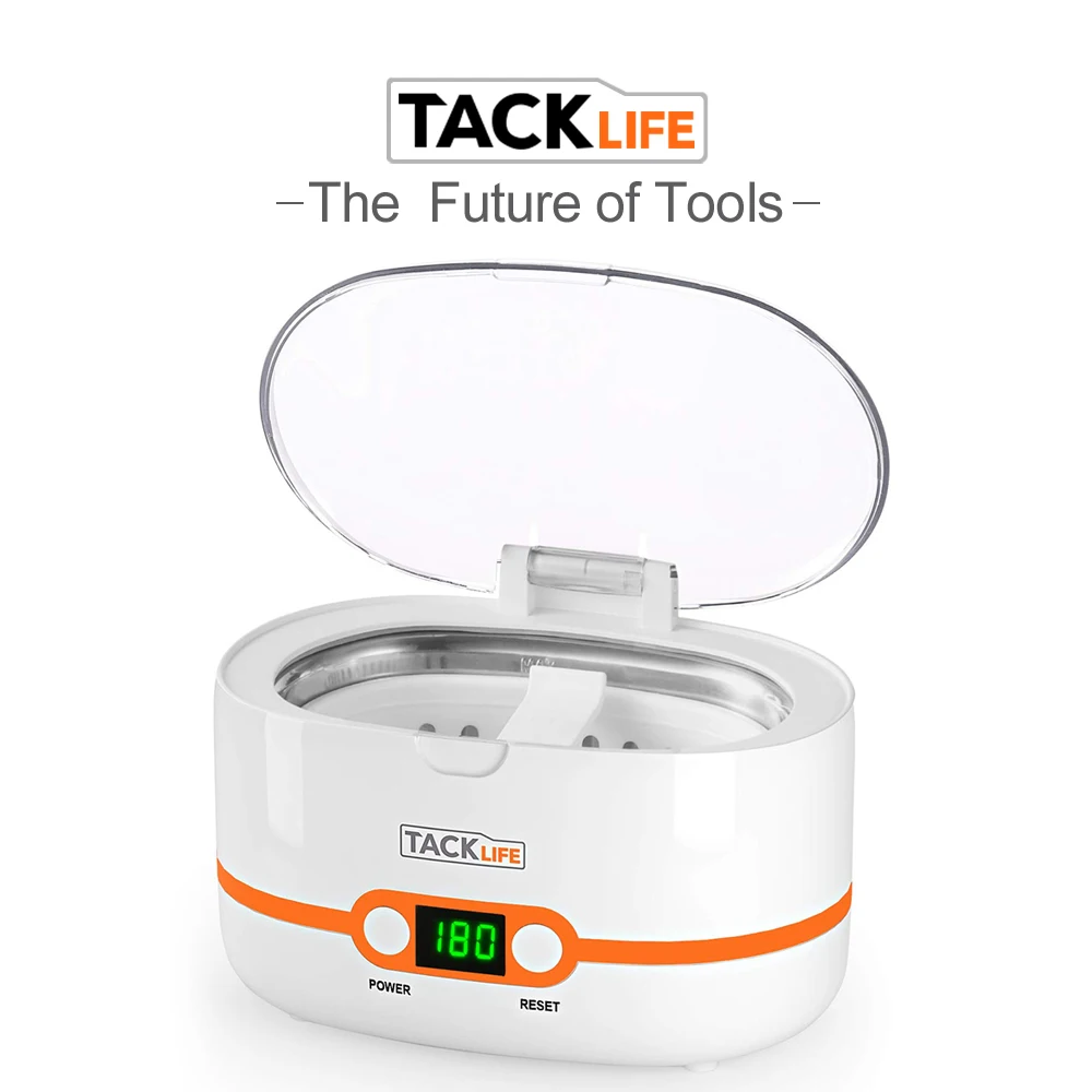 Tacklife MUC02 Ультразвуковой очиститель ювелирных изделий профессиональный
