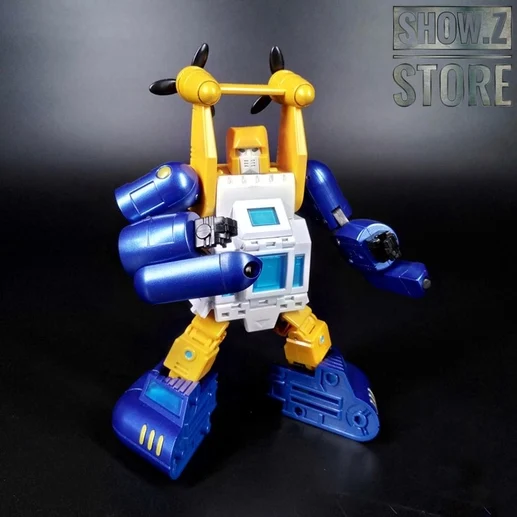 

[Show.Z Store] Zeta Toys ZT EX-08 ZETA-EX08 Deepsea Seaspray Metallic Painting Version Transformation Action Figure