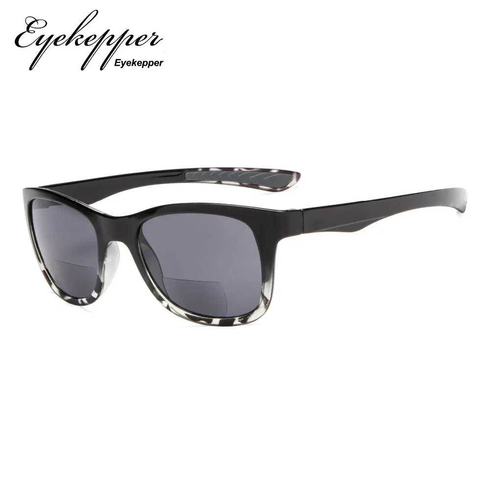 

S043-Bifocal Eyekepper Classic 80's Vintage Bifocal Sunglasses Readers Reading Sunglasses