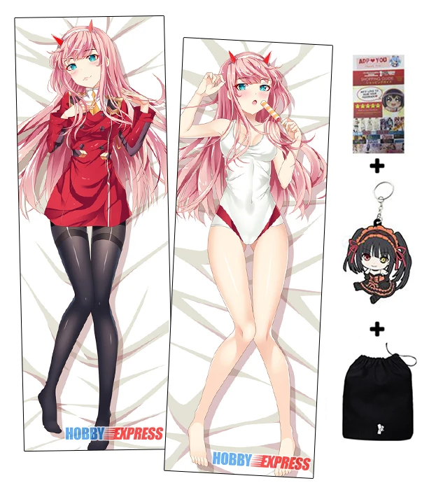 Подушка для обнимания хобби Экспресс дакимакура японский отаку Waifu чехол Zero Two