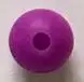 1 шт 9 мм круглые свободные силиконовые бусины безопасные Прорезыватели для зубов Детские Жевательные нетоксичные BPA бесплатно пищевого качества бусины для прорезывания зубов для ожерелья - Цвет: Lavender