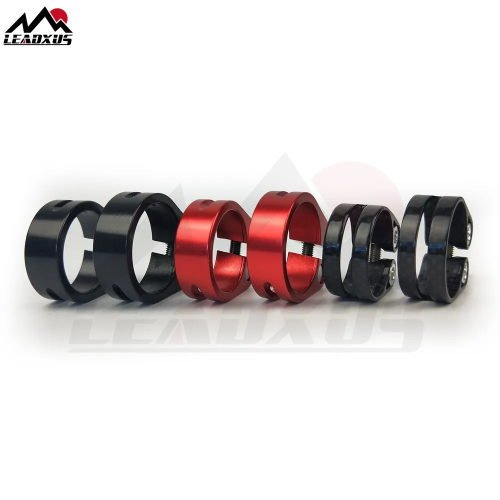 1pcs 34.9mm Bicycle Carbon Clamps Carbon Road Bike Fit 31.6mm Seatpost 14g