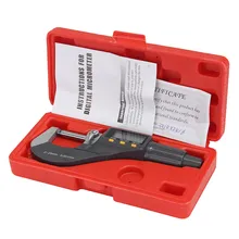 Cheap price LCD Electronic Digimatic Micrometer Professional 0-25mm Outside 0-1inch/0.00005inch Measuring instrument Measuring tools