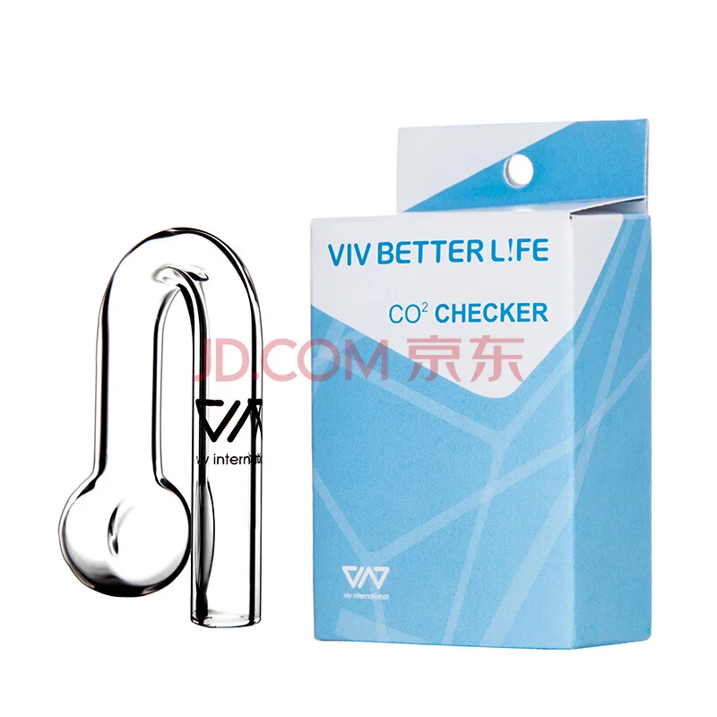 Вив Стекло CO2 пузырьковый счетчик Checker для аквариума VIV официальный флагманский