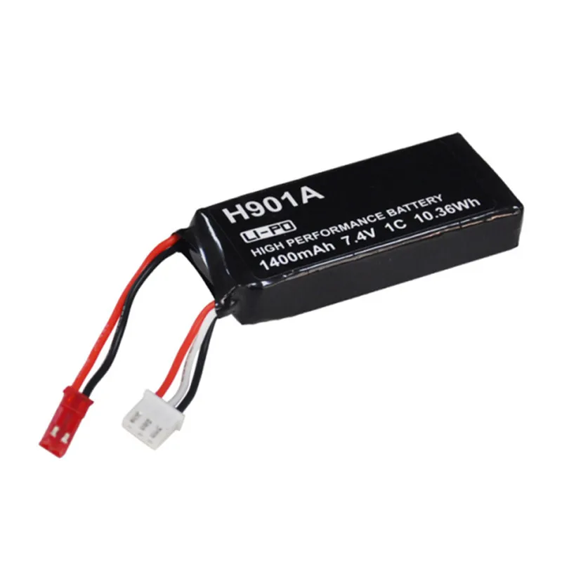 

Rechargeable Lipo Battery 7.4V 1400mAh Lipo Battery For Hubsan H501S H502S H109S H901A Transmitter