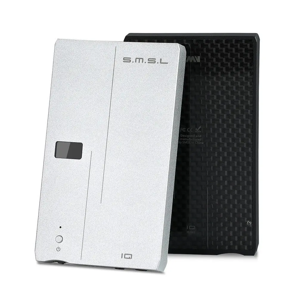 SMSL IQ Portable Headphone Amplifier Hi Res 32bit 768kHz DSD512 Audio Digital to Analog Converter DAC and Headphone Amp