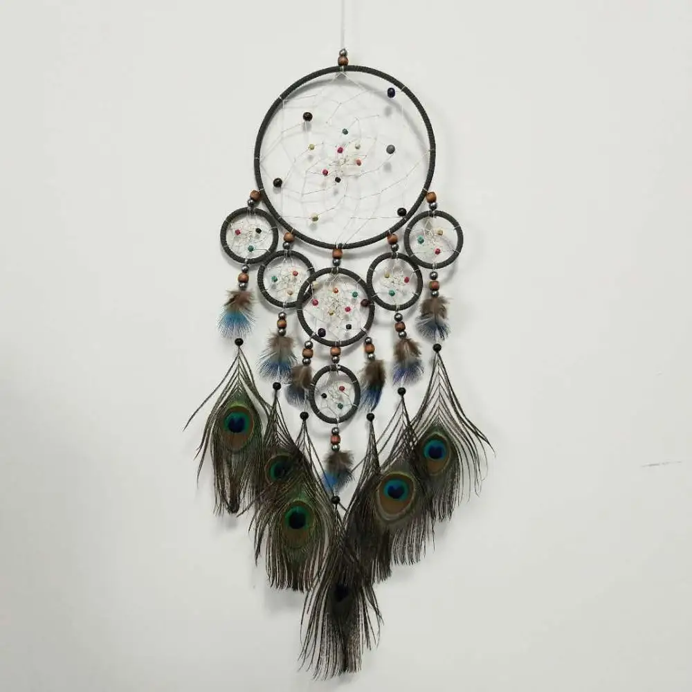 

Handmade peacock style Dream catcher