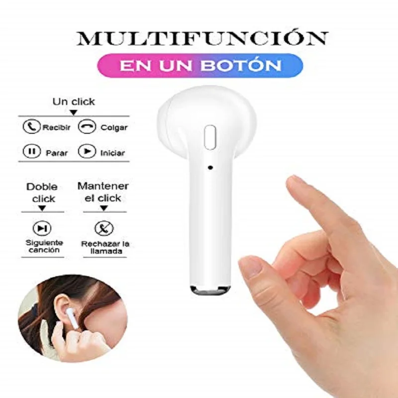 Bluetooth Headset Wireless für IOS Android Universal Kopfhörer con Microfono para todos Handys musik stereo