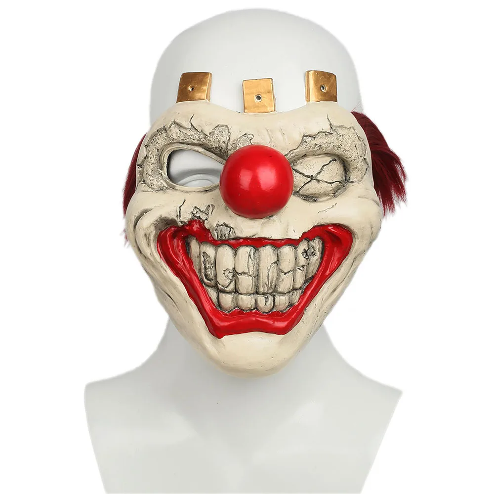 

Clearance Clown Mask Halloween Night Cosplay Costume Props Holiday Festival Dance Party alf Face Masks Decor Accessories